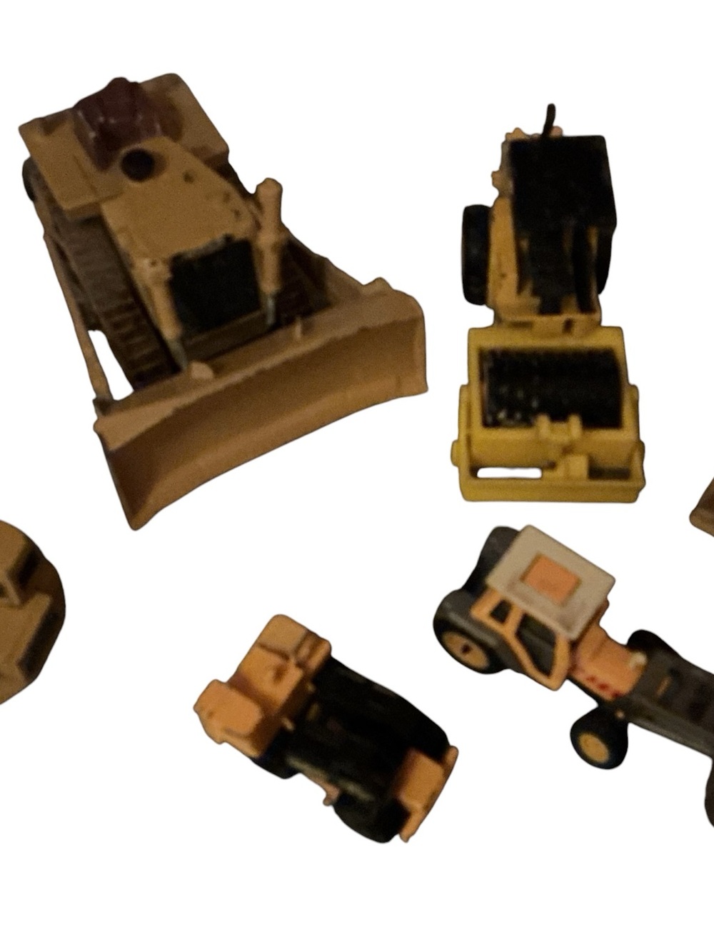 Construction vehicles ETRL,Mattel,and Matchbox